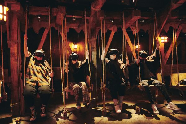 Audiences experience VR at The Gunpowder Plot